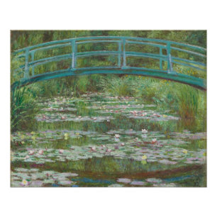 Póster Claude Monet   A Ponte Japonesa, 1899