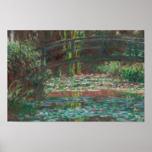 Poster Claude Monet - Água Lily Pond
