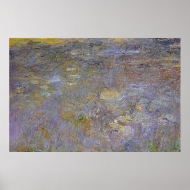 Póster Claude Monet | ÁguaLily Pond (Frente)