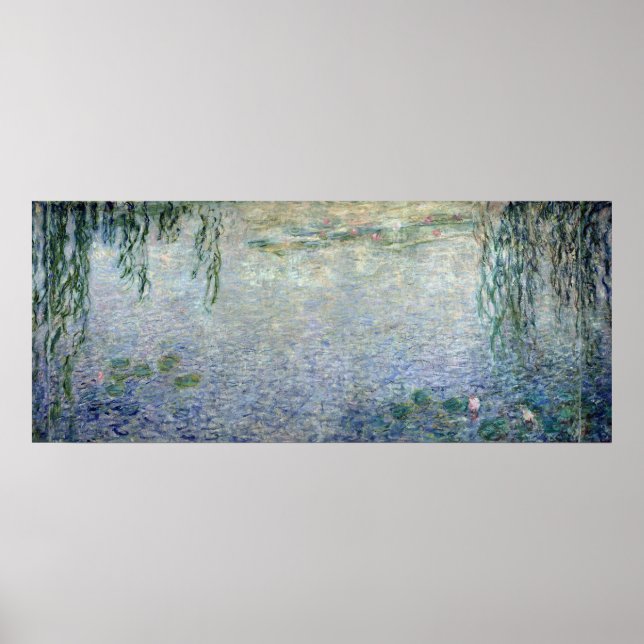 Poster Claude Monet | Águas-vivas (Frente)
