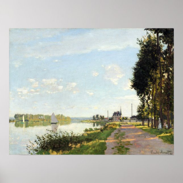 Poster Claude Monet Argenteuil (Frente)