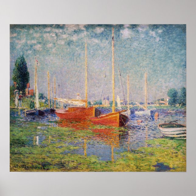 Poster Claude Monet - Argenteuil (Frente)
