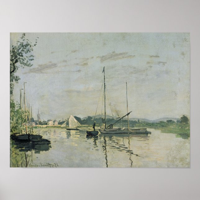 Póster Claude Monet | Argentina, 1872 (Frente)