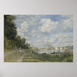 Poster Claude Monet - Bassin d'Argenteuil