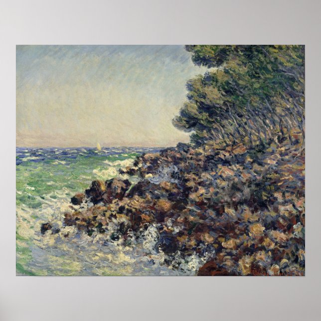 Póster Claude Monet | Boné Martin, 1884 (Frente)
