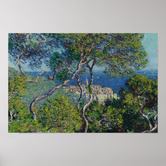 Poster Claude Monet - Bordighera (Frente)
