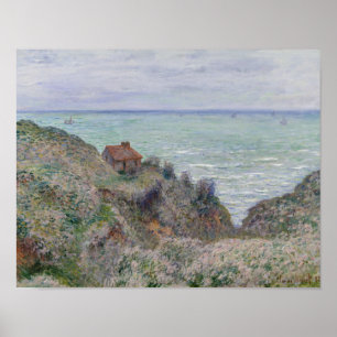 Póster Claude Monet - cabine do relógio da alfândega