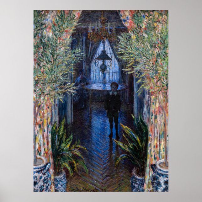 Poster Claude Monet - Canto do Apartamento (Frente)