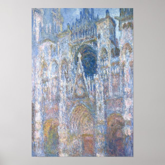Póster Claude Monet | Catedral de Rouen (Frente)
