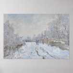 Póster Claude Monet - Cena de Neve na Argentina<br><div class="desc">Cena de Neve na Argentina,  por Claude Monet,  1875. Óleo na canvas.</div>