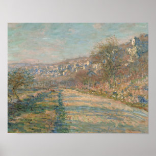 Poster Claude Monet - Estrada de La Roche-Guyon