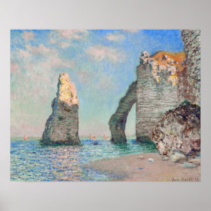 Poster Claude Monet - Falésias em Etretat