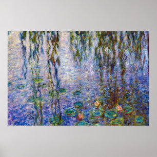 Poster Claude Monet famoso trabalho de arte