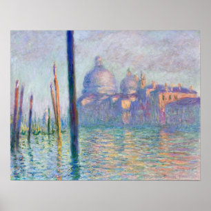 Poster Claude Monet - Grande Canal, Veneza