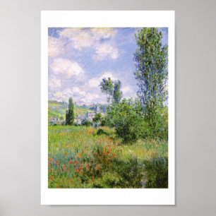 Póster Claude Monet Ile Santo Martin Vetheuil