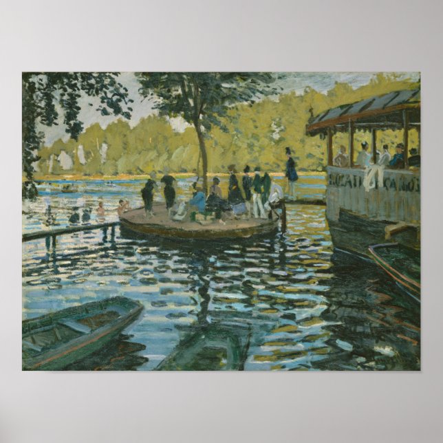Poster Claude Monet | La Grenouillere (Frente)