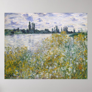 Poster Claude Monet  � le aux Fleurs perto de V � the