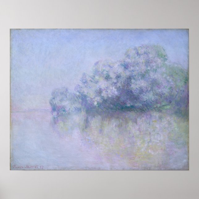 Poster Claude Monet | � le aux Orties perto de Vernon (Frente)