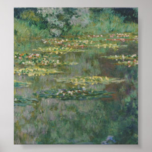 Póster Claude Monet - Le Bassin des Ninfheas