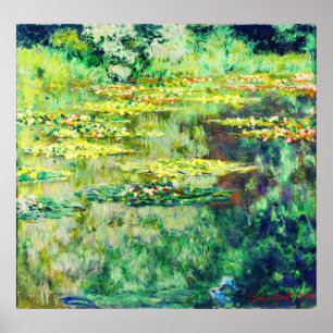 Póster Claude Monet - Lillies - Bassin des Ninfheas