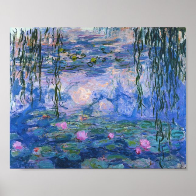 Poster Claude Monet - Lírios Água, 1916 (Frente)