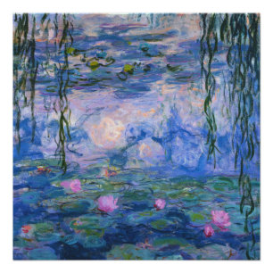 Póster Claude Monet - Lírios Água, 1916