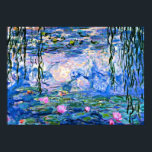 Póster Claude Monet - Lírios Água, 1919<br><div class="desc">Monet painting of Water Lily,  1919,  poster.</div>