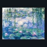 Póster CLAUDE MONET - Lírios de água<br><div class="desc">CLAUDE MONET - Lírios de água Óleo em canvas; reprodução</div>