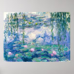 Póster CLAUDE MONET - Lírios de água<br><div class="desc">CLAUDE MONET - Lírios de água Óleo em canvas; reprodução</div>