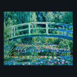 Poster Claude Monet - Lírios De Água E Ponte Japonesa<br><div class="desc">Claude Monet - Lírios De Água E Ponte Japonesa</div>