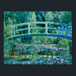 Poster Claude Monet - Lírios De Água E Ponte Japonesa<br><div class="desc">Claude Monet - Lírios De Água E Ponte Japonesa</div>
