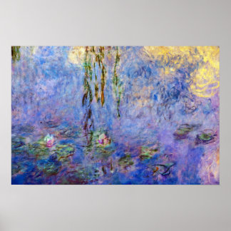 Poster Claude Monet - Lírios Hídricos
