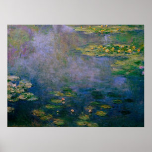 Poster Claude Monet - Lírios Hídricos
