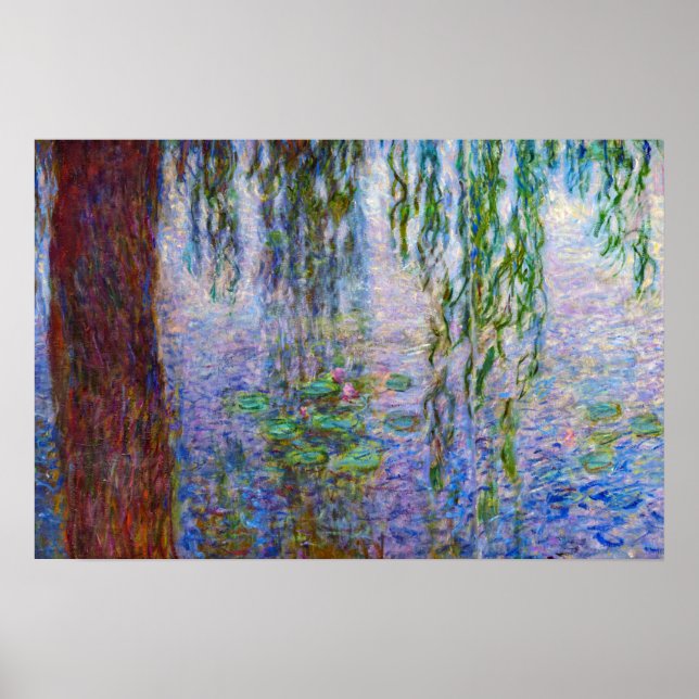 Poster Claude Monet - Lírios Hídricos (Frente)