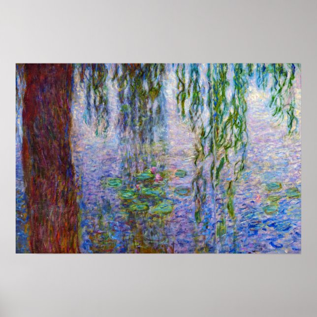 Poster Claude Monet - Lírios Hídricos (Frente)