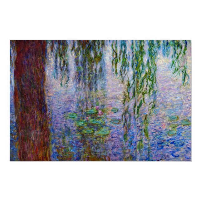 Póster Claude Monet - Lírios Hídricos (Frente)
