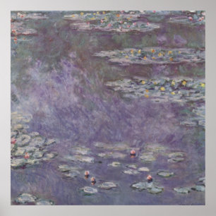 Poster Claude Monet - Lírios Hídricos