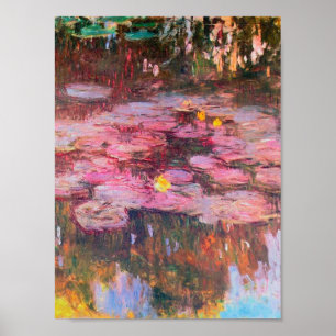 Poster Claude Monet - Lírios Hídricos 1917