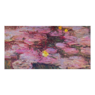 Póster Claude Monet - Lírios Hídricos 1917