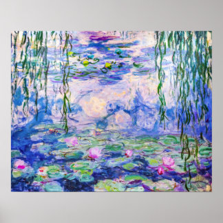 Poster Claude Monet - Lírios/Ninfas 1919
