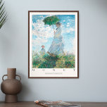 Poster Claude Monet Mulher Parasol Madame Seu Filho 1875<br><div class="desc">Claude Monet Mulher Parasol Madame Seu Filho Exposição De Arte 1875</div>