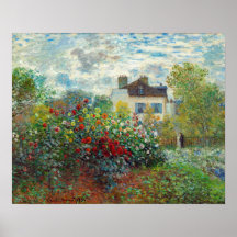 Claude Monet - O Jardim do Artista em Argenteuil