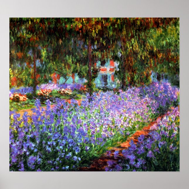 Póster Claude Monet O Jardim do Artista em Giverny (Frente)