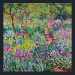 Póster Claude Monet - O Jardim Íris de Giverny<br><div class="desc">Jardim Íris em Giverny / Jardim do Artista em Giverny - Claude Monet,  1899-1900</div>