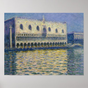 Póster Claude Monet - O Palácio Dos Cães