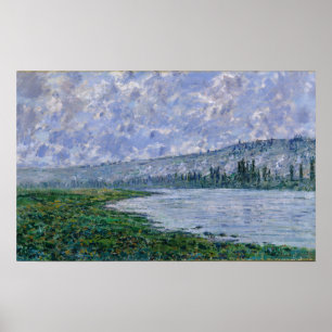Póster Claude Monet   o Seine em Vetheuil
