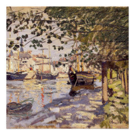 Póster Claude Monet. O Sena em Rouen