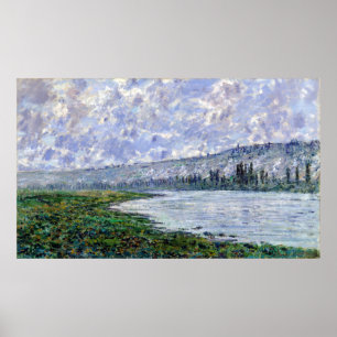 Póster Claude Monet O Sena em Vétheuil