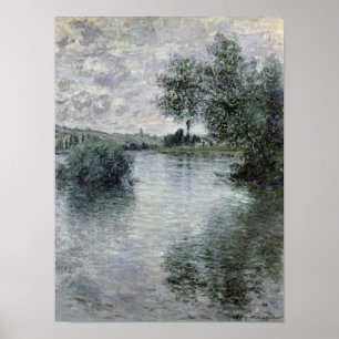 Poster Claude Monet O Sena em Vetheuil, 1879
