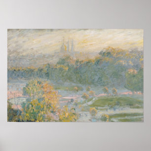 Póster Claude Monet   o Tuileries 1875